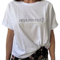 Bohemia Sekt oversize tričko Dneska budu perlit vel. M