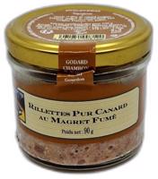 Kachní rilety se zauzenými prsíčky 90g, Godard