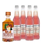 Sober Spirits Amaretto 0.0% & Sparkling Pink Grapefruit 0,0% 2,5 l